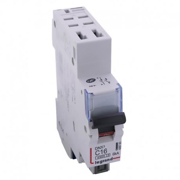 DISJONCTEUR MODULAIRE P+N C16 4500/4,5KA 1MOD AUTO/AUTO 406783 LEGRAND