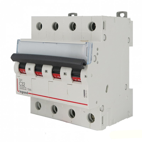 DISJONCTEUR MODULAIRE 4P C32 6000/10KA 4MOD VIS/VIS 407901 LEGRAND