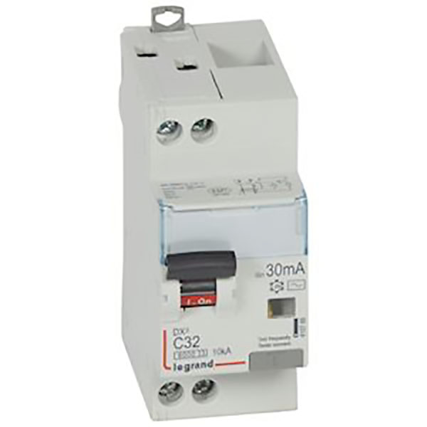 DISJONCTEUR DIFFERENTIEL MODULAIRE P+N C32 30MA AC 6000/10KA 2MOD VIS/VIS 410788 LEGRAND