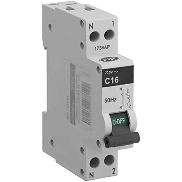 DISJONCTEUR PH/N 3KA 16A ZENITECH