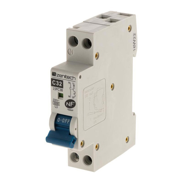 DISJONCTEUR PH/N 3KA 32A ZENITECH