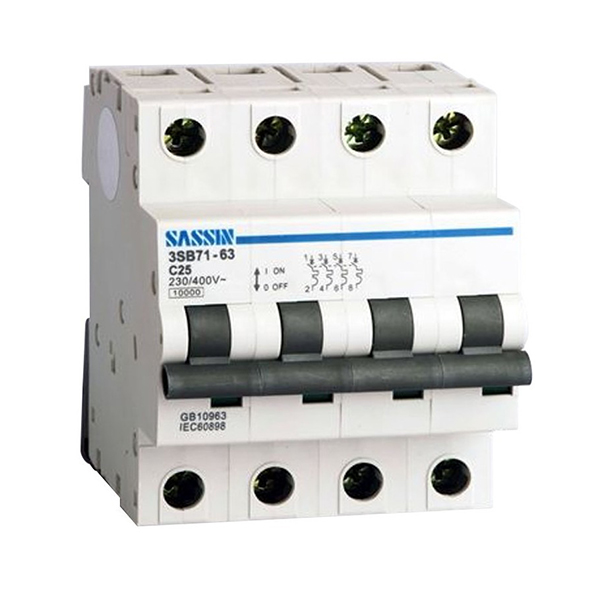 DISJONCTEUR MODULAIRE 4P 16A 10KA