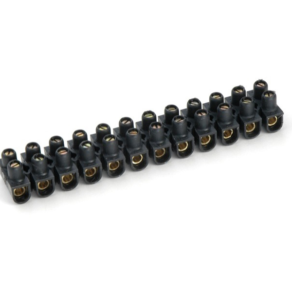 BARRETTE DE CONNEXION A VIS 2,5MM2 24A 850° NOIR 34211 LEGRAND