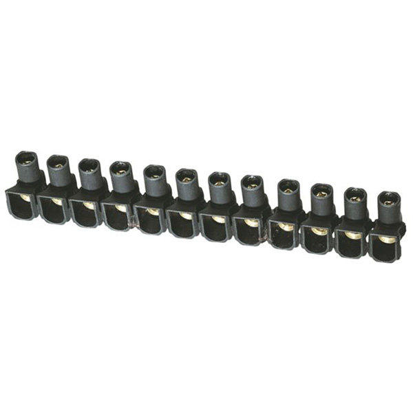 BARRETTE DE CONNEXION HYPO A VIS 2,5MM2 24A 960° NOIR 34264 LEGRAND