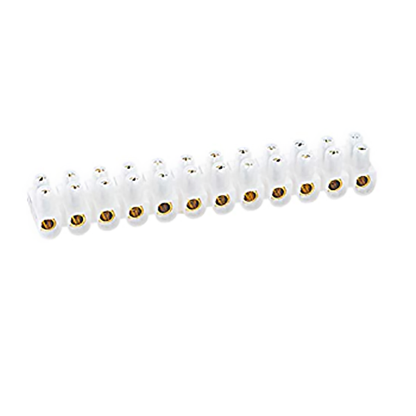 BARRETTE DE CONNEXION A VIS 4MM2 3A BLANC ANDELI TBS-3A WHITE