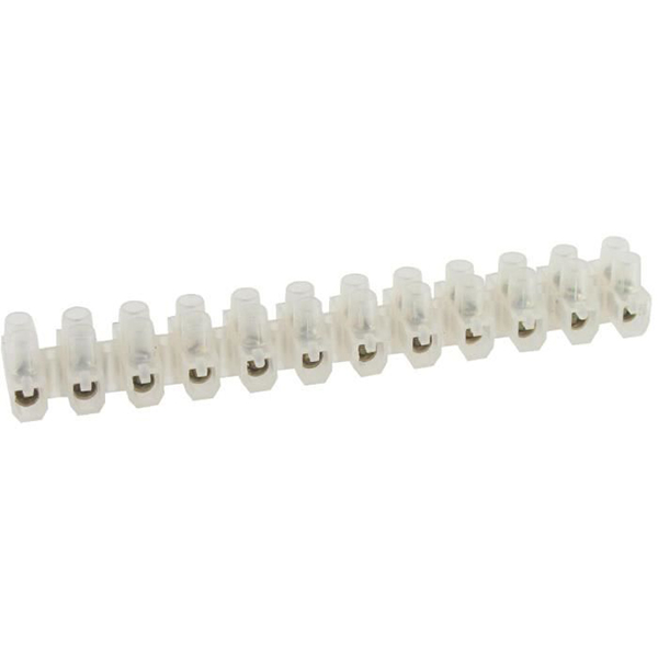 BARRETTE DE CONNEXION A VIS 14MM2 20A BLANC ANDELI TBS-20A WHITE
