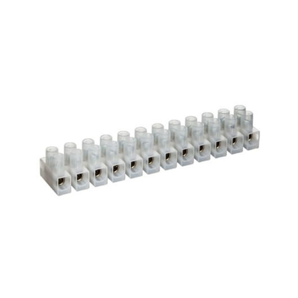 BARRETTE DE CONNEXION A VIS 16MM2 30A BLANC ANDELI TBS-30A WHITE