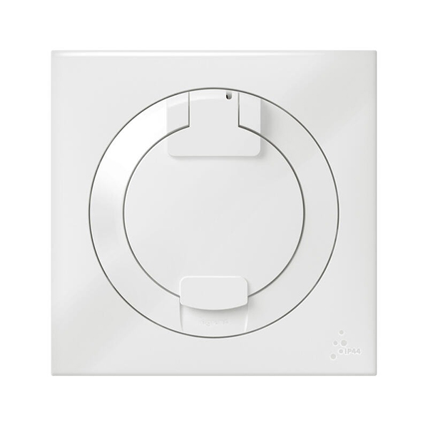 APPAREILLAGE PC ENCASTRE 2P+T 16A IP44 BLANC DOOXIE LEGRAND