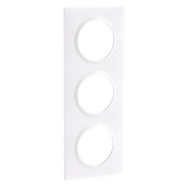 APPAREILLAGE PLAQUE 3POSTES BLANC DOOXIE LEGRAND