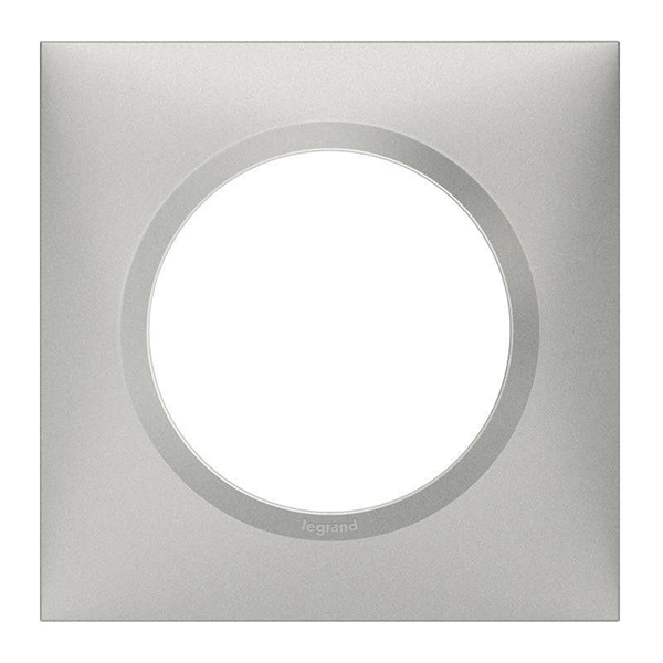APPAREILLAGE PLAQUE 1POSTE ALU DOOXIE LEGRAND