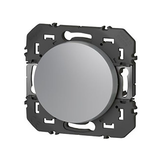 POUSSOIR SIMPLE DOOXIE 6A 250V FINITION ALU