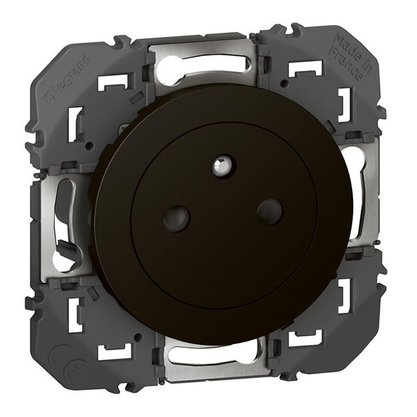 PRISE DE COURANT 2P+T SURFACE DOOXIE 16A FINITION NOIR