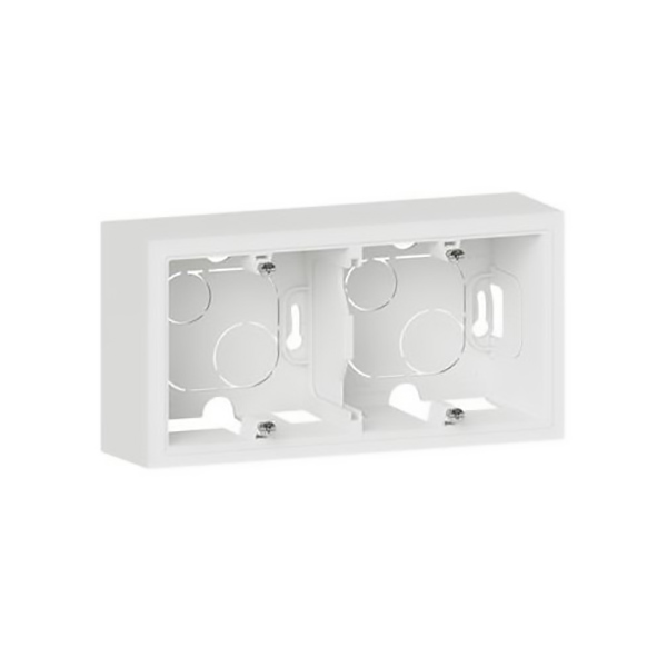 CADRE SAILLIE 2 POSTES DOOXIE FINITION BLANC