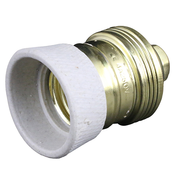 E27 LAITON COLLERETTE PORCELAINE