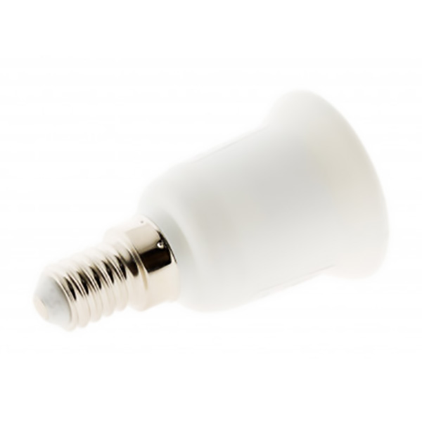 ADAPTATEUR DE DOUILLE MALE E14 FEMELLE E27