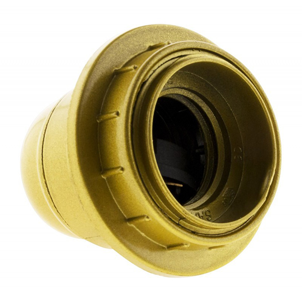 E27 THERMOPLASTIQUE SIMPLE BAGUE OR
