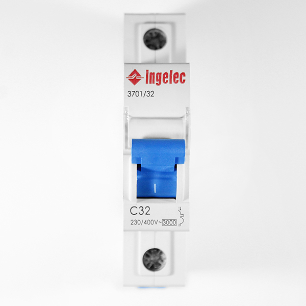 DISJONCTEUR UNIP 32A-3KA REF. 3701/32 INGELEC