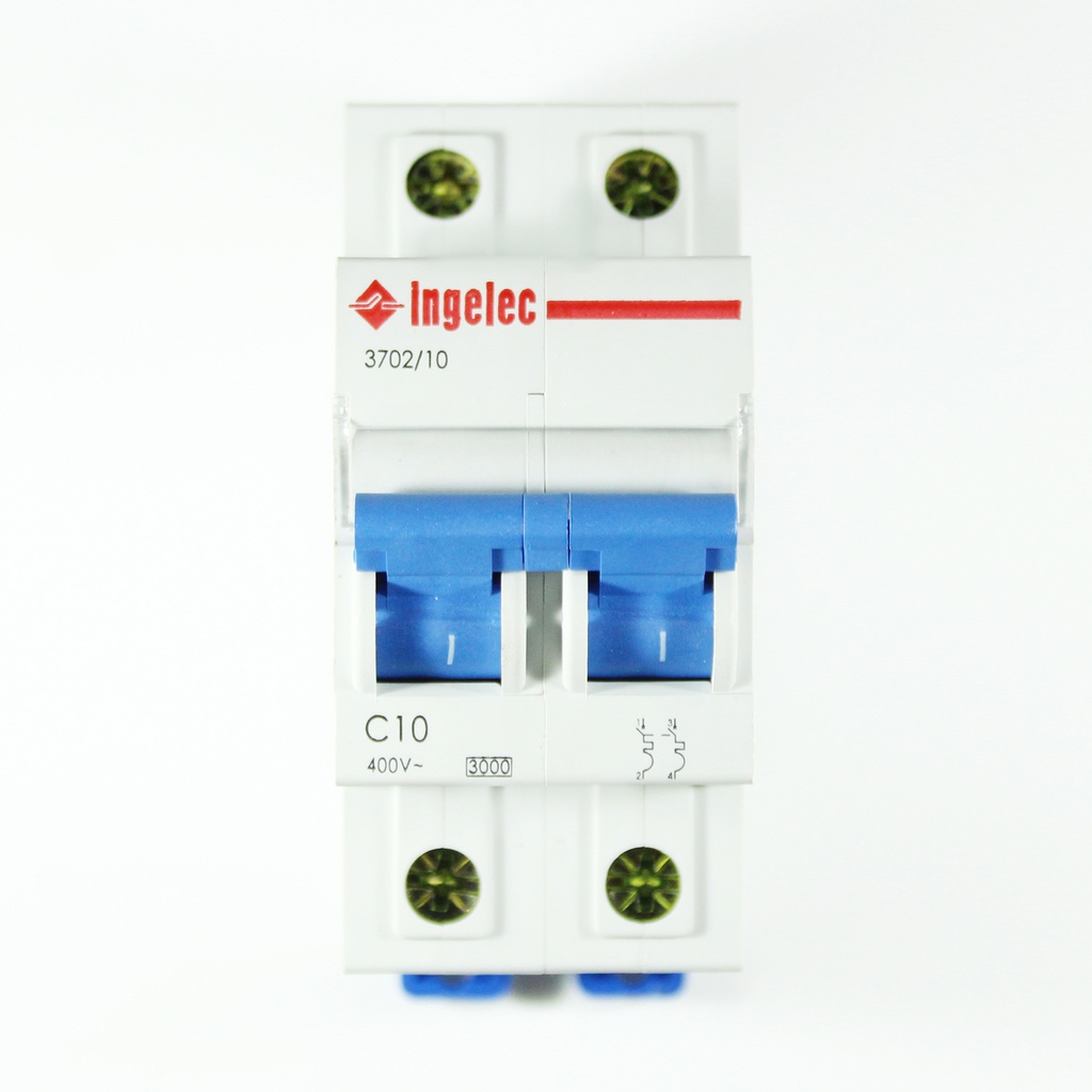 DISJONCTEUR BIP 10A-3KA REF. 3702/10 INGELEC