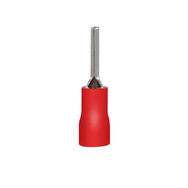 EMBOUT DE CABLAGE A COLLERETTE 0.5-1.5MM2 22X10X4,3 ROUGE ANDELI PTV1 25-12