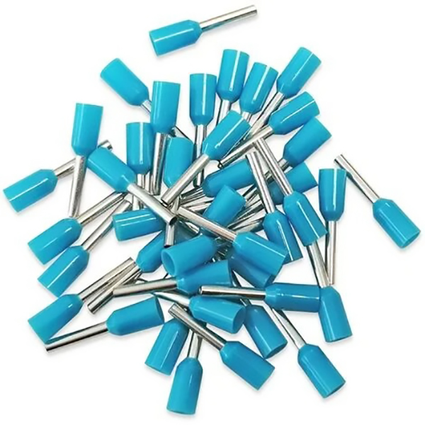 EMBOUT DE CABLAGE A COLLERETTE 1.5-2.5MM2 20X10X4,9 BLEU ANDELI PTV2-10