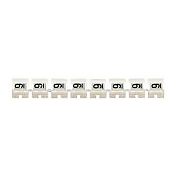 MEMOCAB REPERE CHIFFRES SUR FOND BLANC N 9