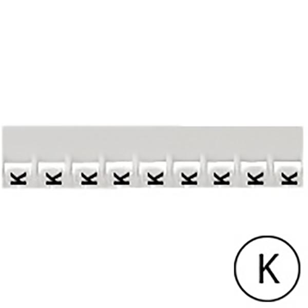MEMOCAB REPERE LETTRES SUR FOND NOIR K