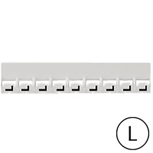 MEMOCAB REPERE LETTRES SUR FOND NOIR L