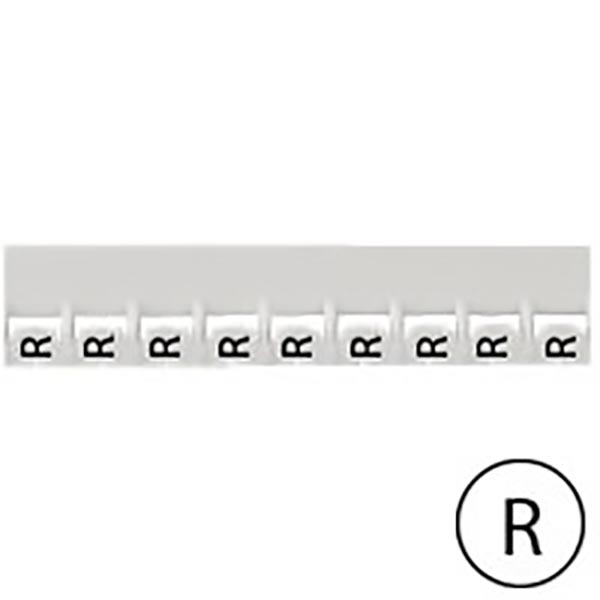 MEMOCAB REPERE LETTRES SUR FOND NOIR R