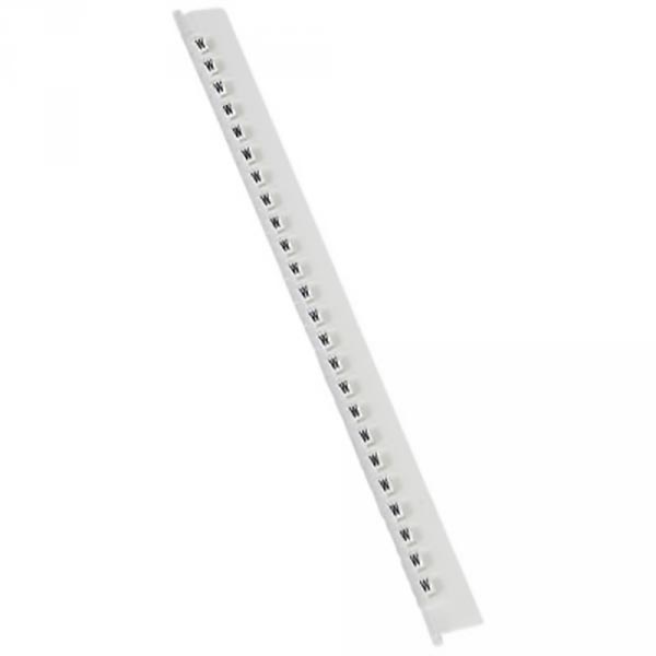 MEMOCAB REPERE LETTRES SUR FOND NOIR W