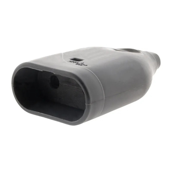 FICHE FEMELLE 2 POLES 6A NOIR