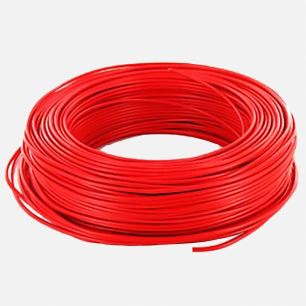 FIL RIGIDE HO7-VU 1,5MM2 ROUGE RLX 100M