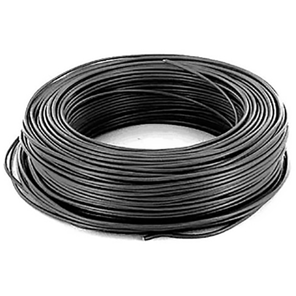 FIL RIGIDE HO7-VR 6MM2 NOIR RLX 100M