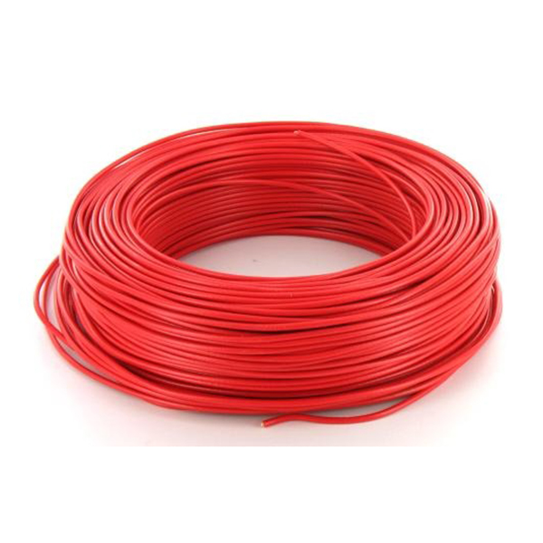 FIL RIGIDE HO7-VR 10MM2 ROUGE ML