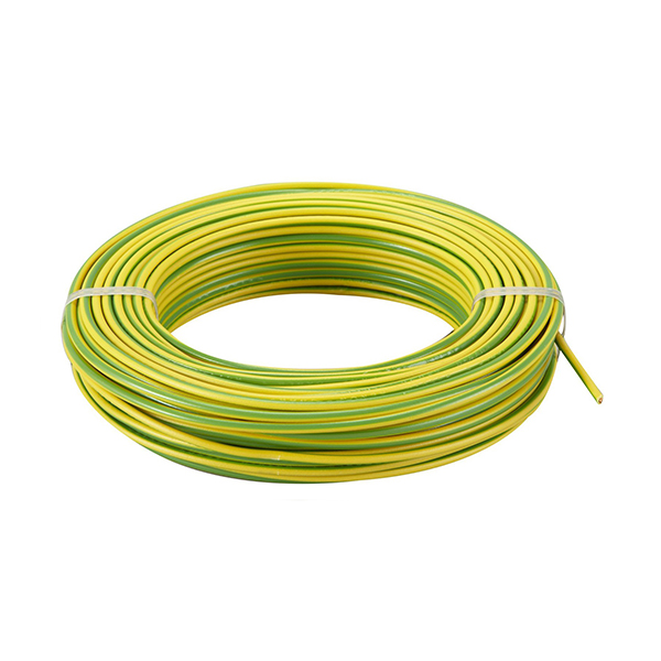 FIL RIGIDE HO7-VR 25MM2 VERT JAUNE ML
