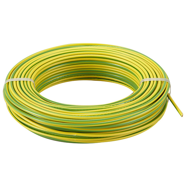 FIL RIGIDE HO7-VR 35MM2 VERT JAUNE ML