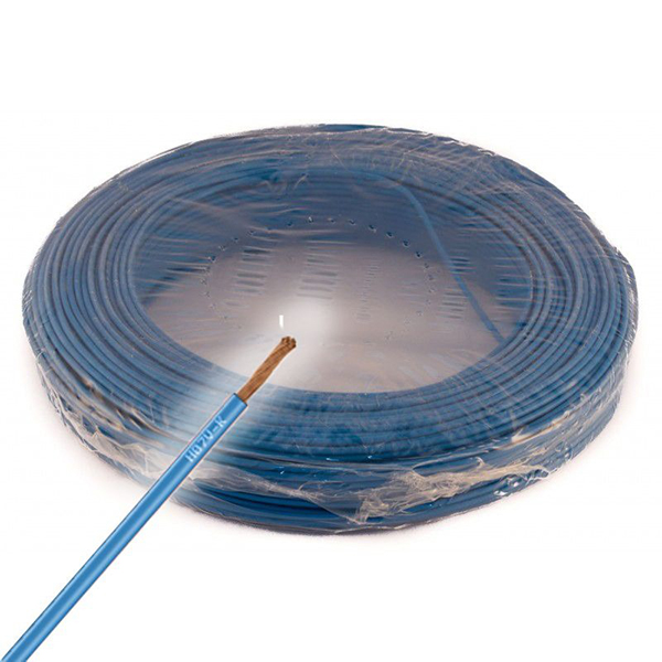 FIL SOUPLE HO7-VK 2,5MM2 BLEU RLX 100M