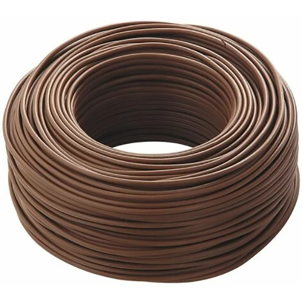 FIL SOUPLE HO7-VK 2,5 MARRON RLX 100M