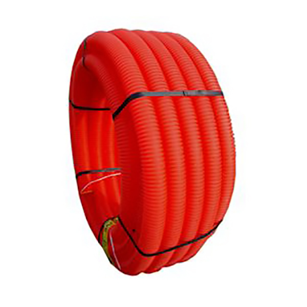 CONDUIT CINTRABLE TPC ANNELE Ø160 N450C IP4X ROUGE RLX 25M