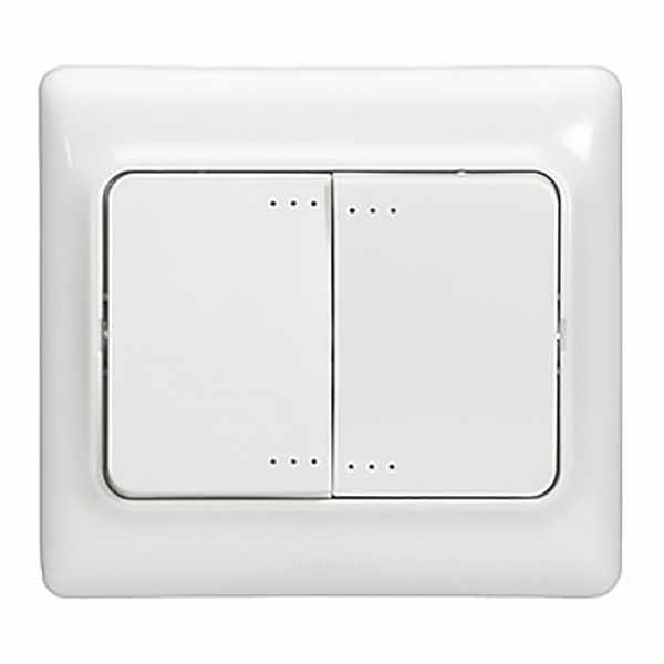 APPAREILLAGE INTER DA ENCASTRE BLANC KAPTIKA 782102 LEGRAND