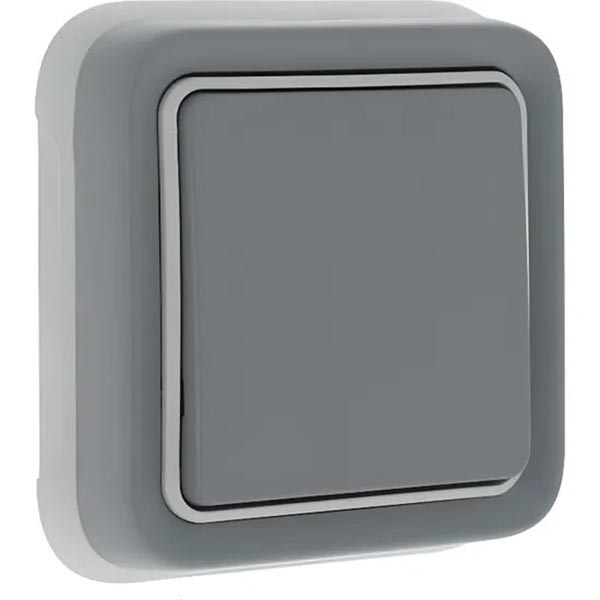 INTERRUPTEUR VA ET VIENT D,A PLEXO GRIS