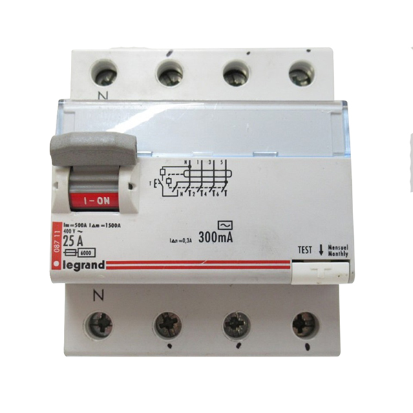 INTERRUPTEUR DIFFERENTIEL TETRA 400V 300MA 25A