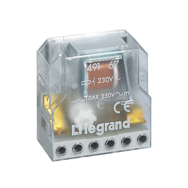 TELERUPTEUR BIPOLAIRE 10A 250V 50/60HZ LEGRAND 49167