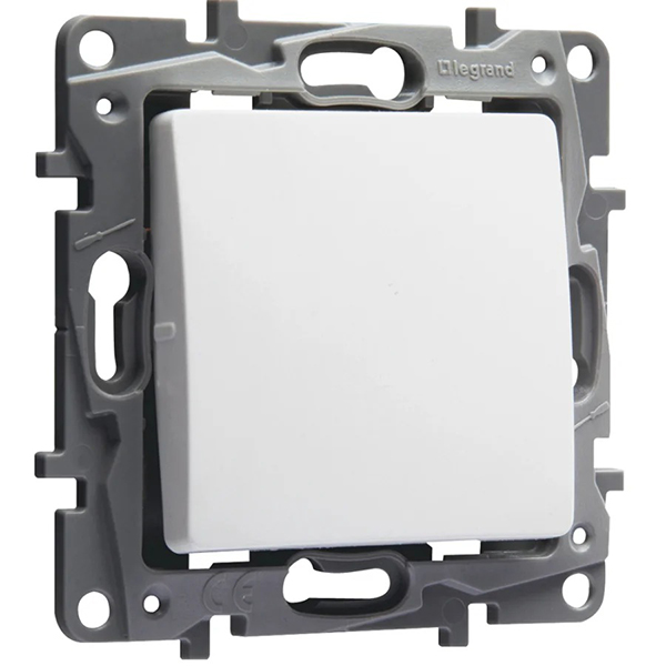 INTERRUPTEUR SA VA ET VIENT 10A 250V BLANC GW34011 (SANS PLAQUE CE