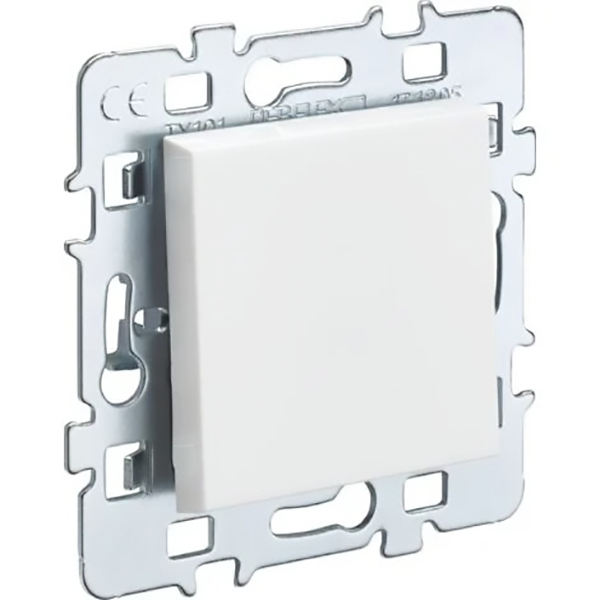 INTERRUPTEUR SA 10A 250V NOIR DESSIN GW34103 (SANS PLAQUE CE