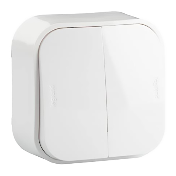 APPAREILLAGE INTER DVV APPARENT BLANC FORIX 782406 LEGRAND