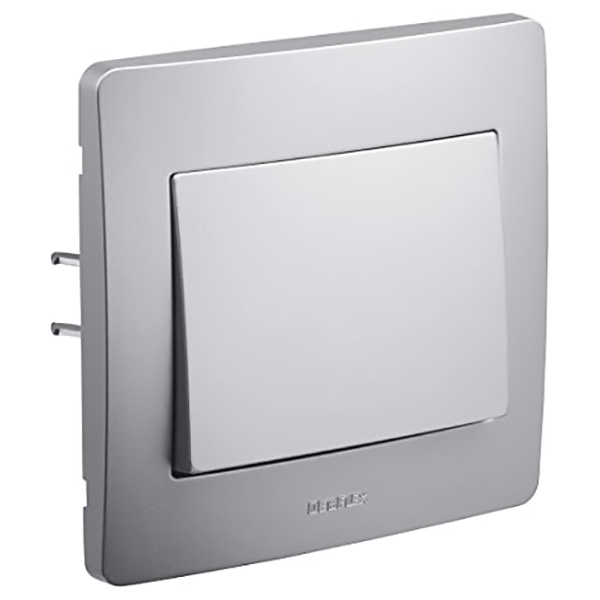 INTERRUPTEUR VA ET VIENT ASPECT METAL DIAMANT
