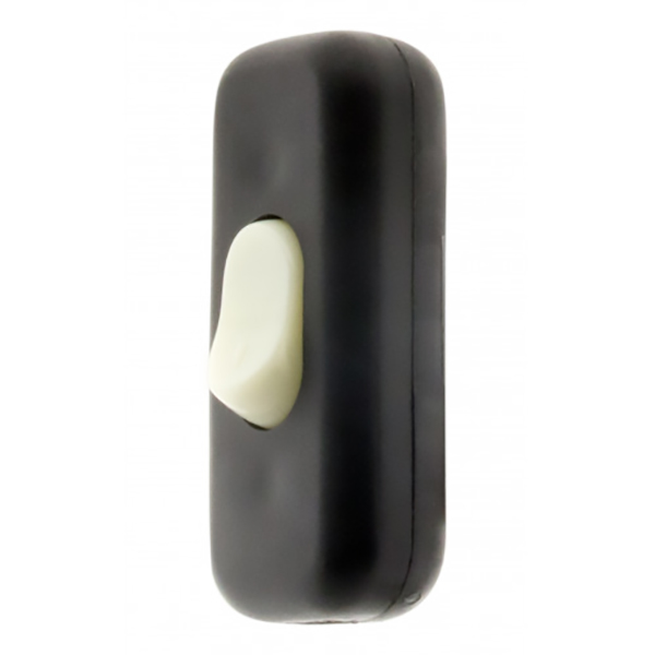 INTERRUPTEUR 2A UNIPOLAIRE LUMINESCENT NOIR