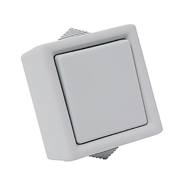 INTERRUPTEUR SIMPLE GRIS VRAC IP54 TOUT TEMPS