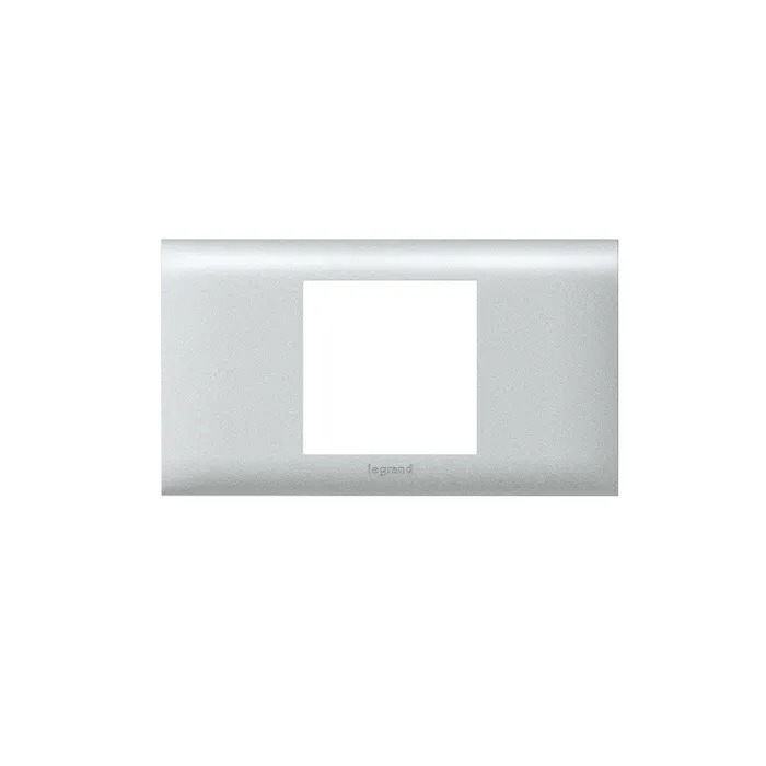 SUPPORT ALU 2MOD POUR GOULOTTE A COUVERCLE 65MM 11202 LEGRAND