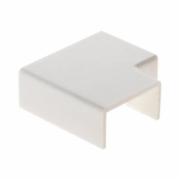 4 ANGLES PLATS/MOULURE 20X10 BLANC